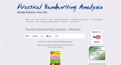 Desktop Screenshot of practical-handwriting-analysis.com